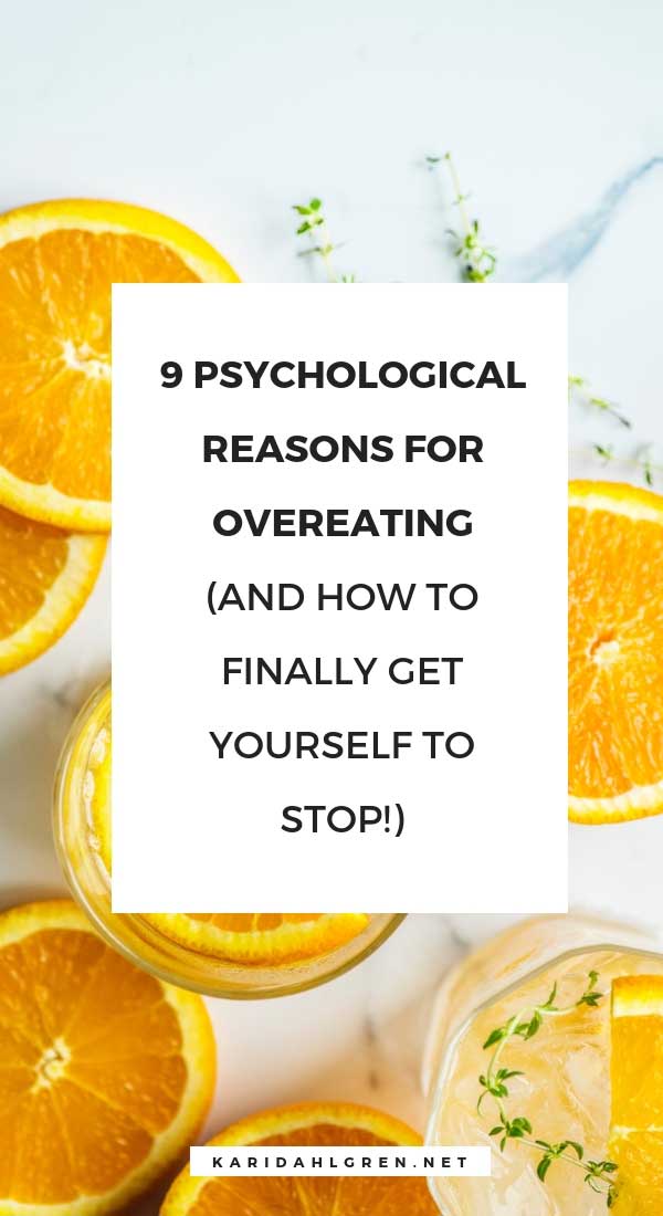 the complete guide to the psychology of overeating