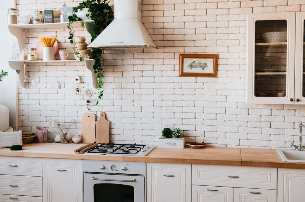 hipster decorated kitchen