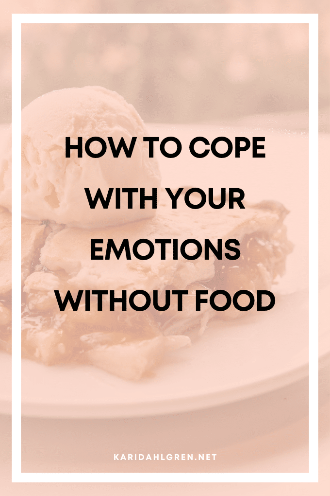 How to cope with your emotions without food