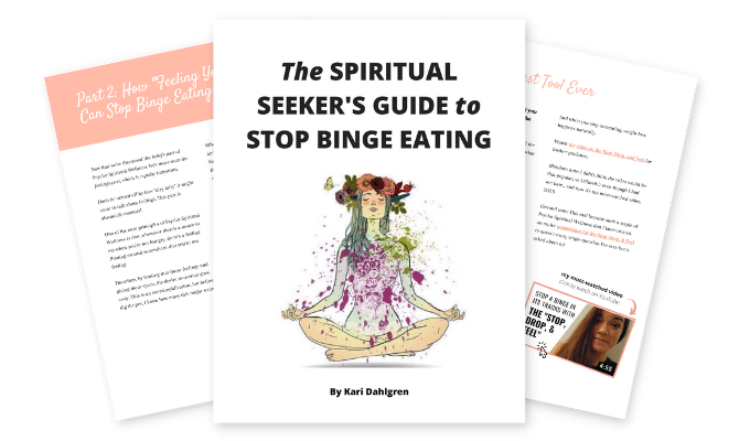 The Spiritual Seeker's Guide to Stop Binge Eating