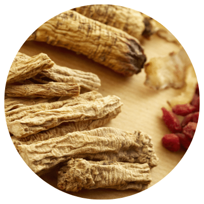 dried Codonopsis herbs for addressing sugar and sweet cravings after a meal