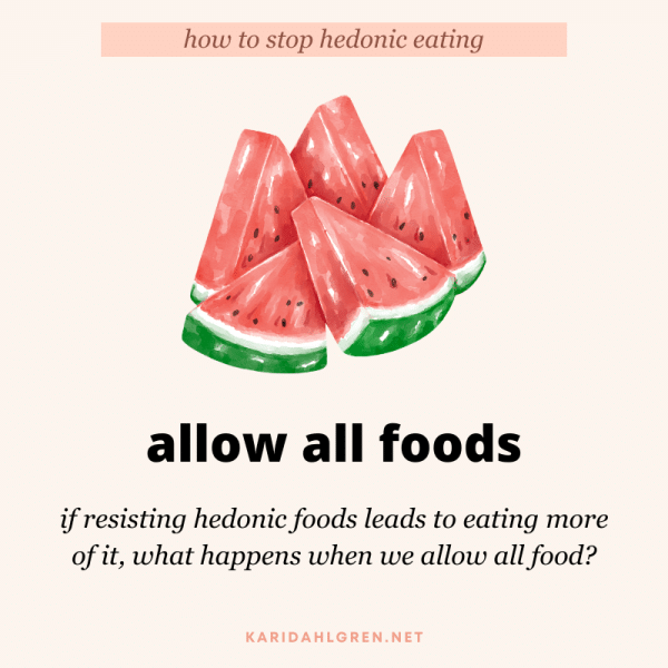 Hedonic Eating: How to Stop Eating for Pleasure