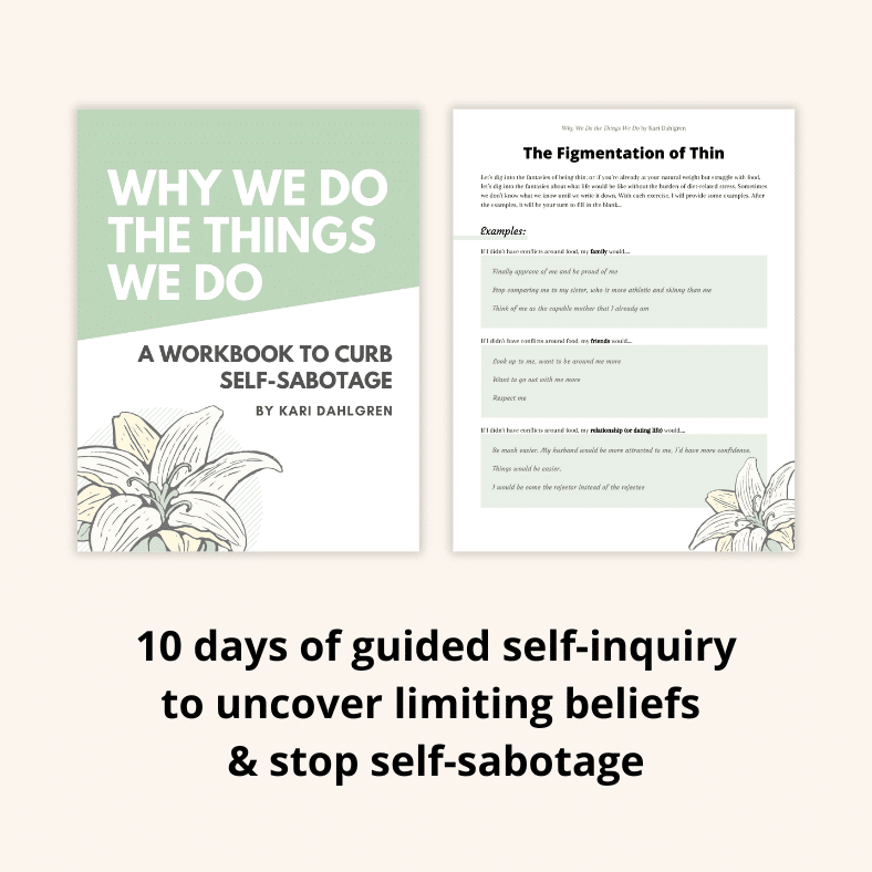 10 days of guided self-inquiry to uncover limiting beliefs & stop self-sabotage