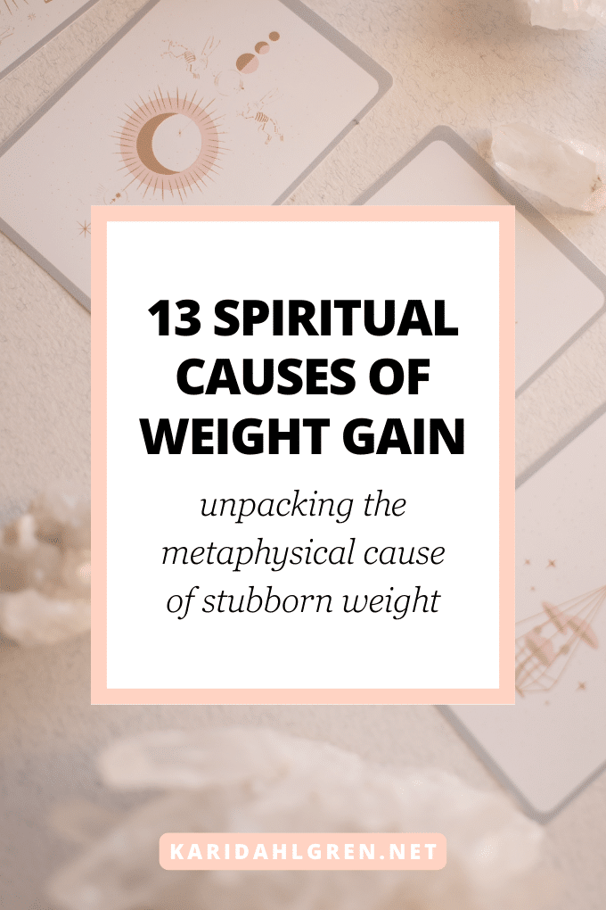 13 spiritual causes of weight gain: unpacking the metaphysical cause of stubborn weight