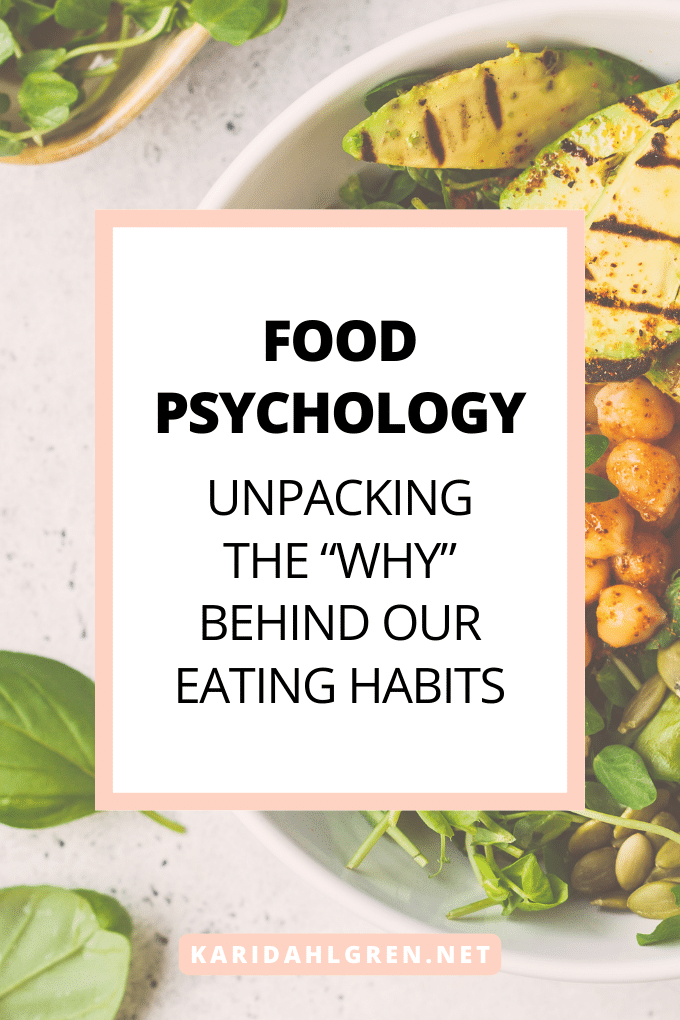 food psychology: unpacking the "why" behind our eating habits