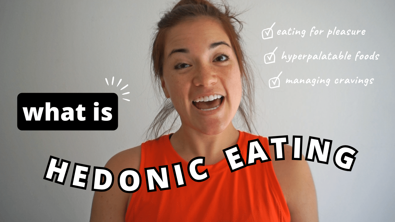 what is hedonic eating? eating for pleasure, hyperpalatable foods, managing cravings
